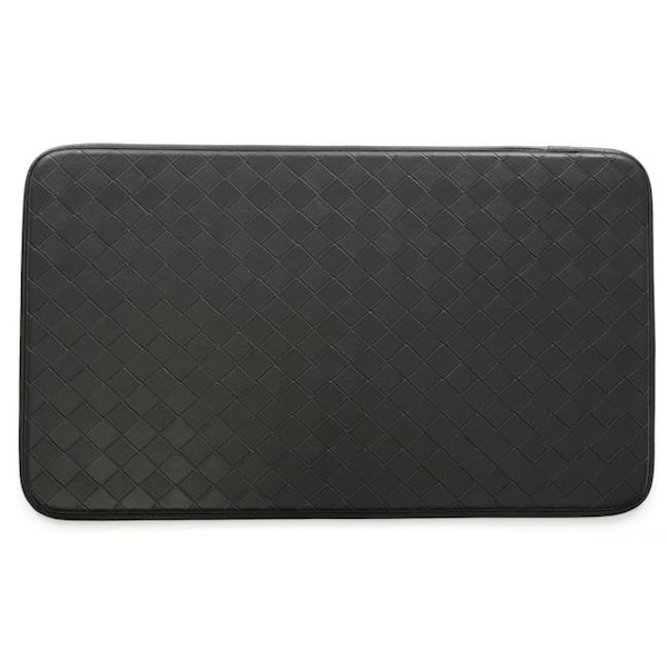 Stephan Roberts Home Stephan Roberts Home 2.5F-CAF11-04 18 x 30 in. Faux Leather Kitchen Anti-Fatigue Mat - Diamond Black 2.5F-CAF11-04 - main